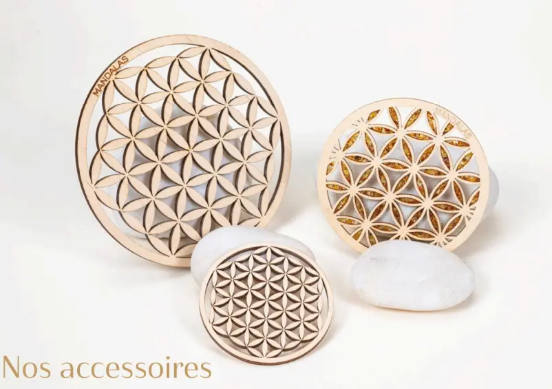 Fleurs de vie 10cms