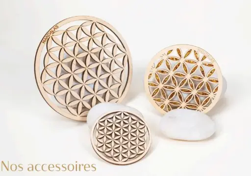 Fleurs de vie 10cms